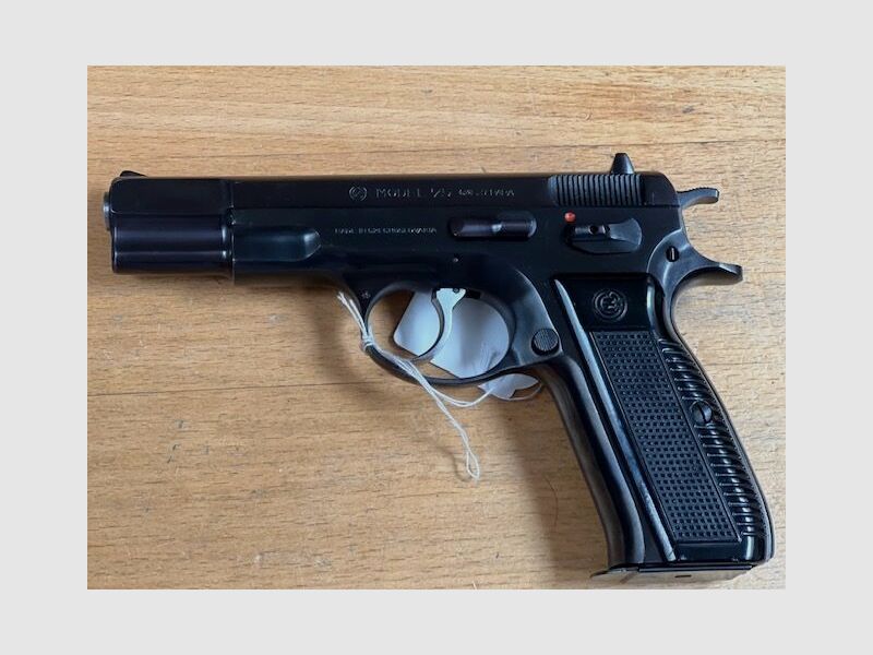 Kommissionen Pistole CZ 75 brüniert