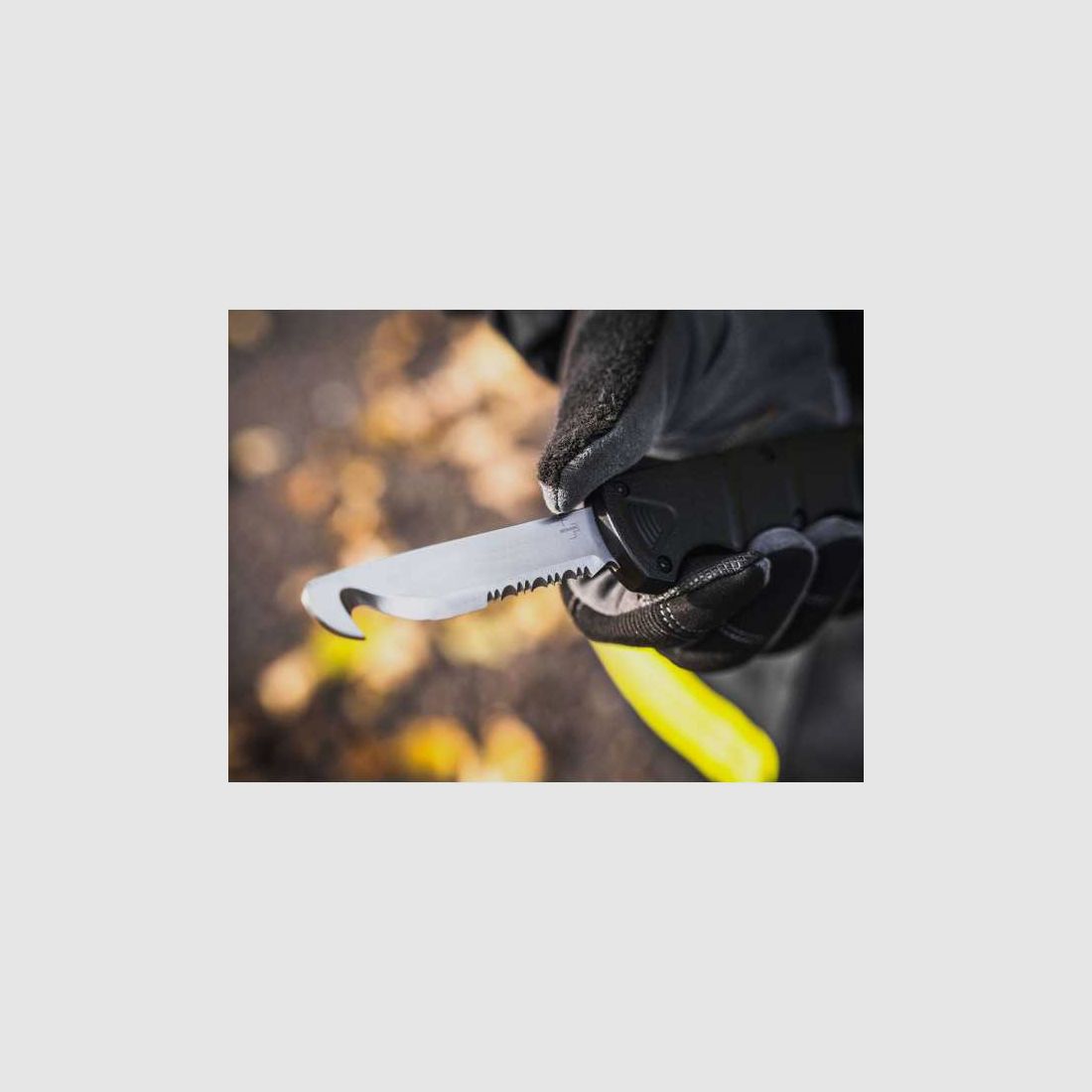 Böker Plus RESCUE OTF Kalaschnikow coltello di salvataggio con rompivetro, §42a BKA autorizzato al porto libero