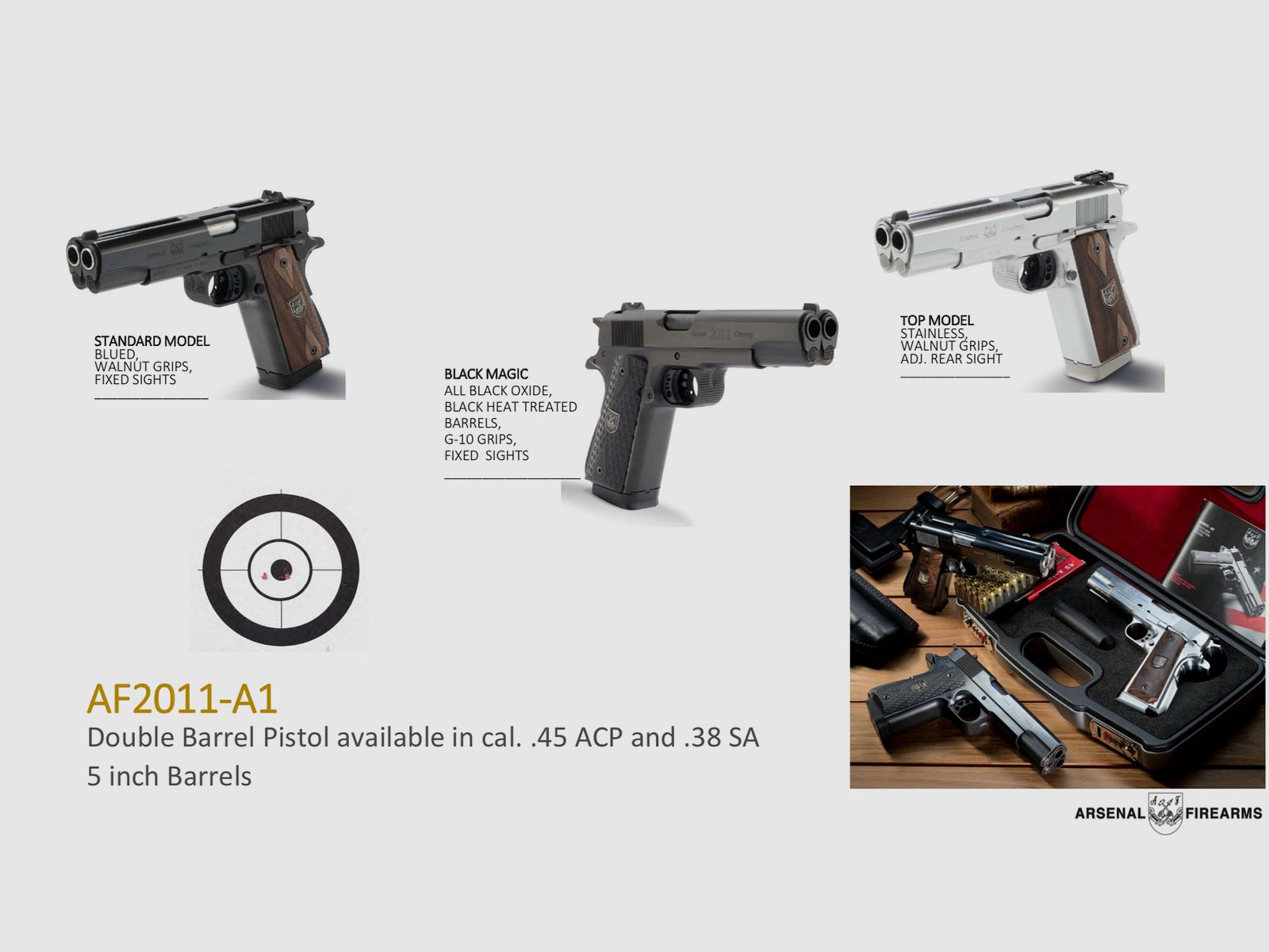 ARSENAL FIREARMS / PISTOOL / ALLE MODELLEN, afbeelding 2 van 11