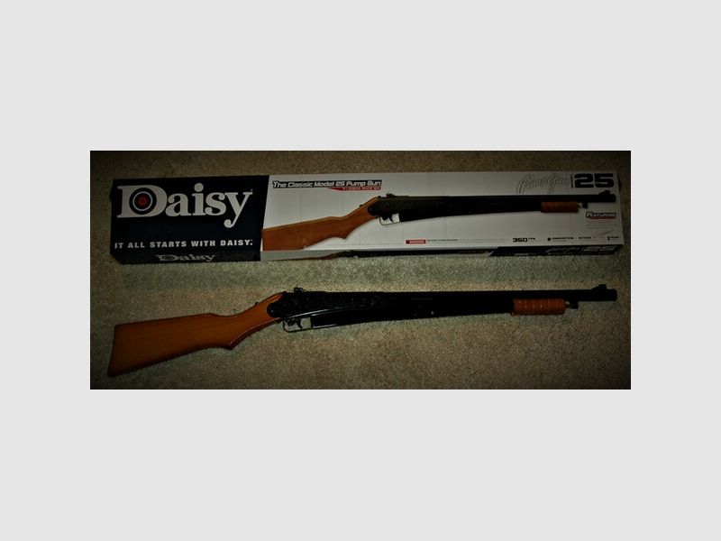 Daisy 25 - the PUMPGUN – NEU – Leveraction – 0.77 – 4,5 mm – BB – Stahl BB