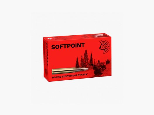 Munición Metálica GECO 7×65 R SoftPoint (Teil-Mantel) 165 Grains