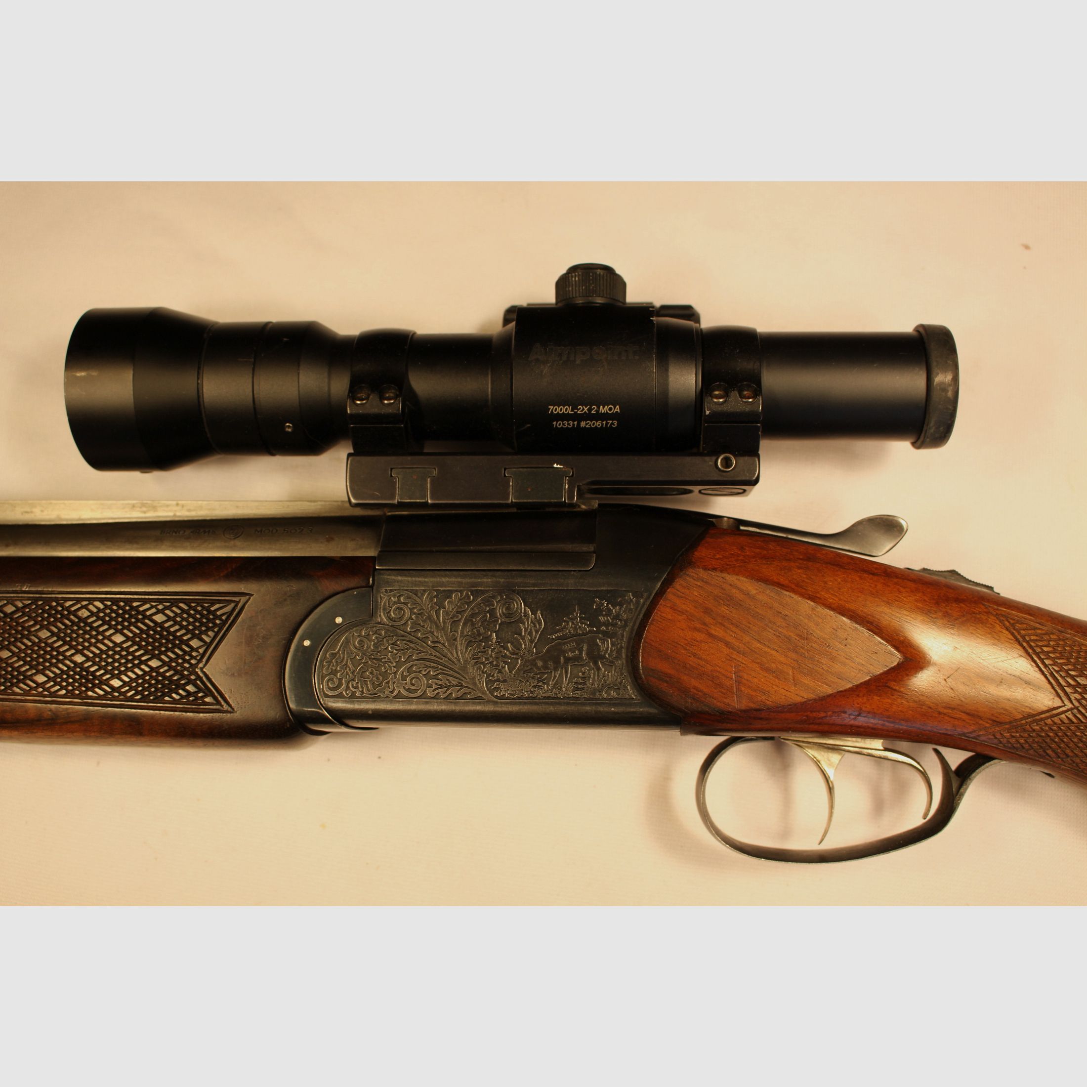 Brno Arms BBF für den Drückjagd-  Durchgehschützen in 12/70 und 7x65R.