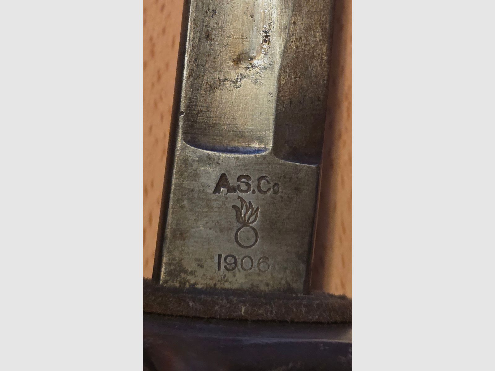 U.S. Kavalleriesäbel M1906 extrem selten! Bajonett messer militaria