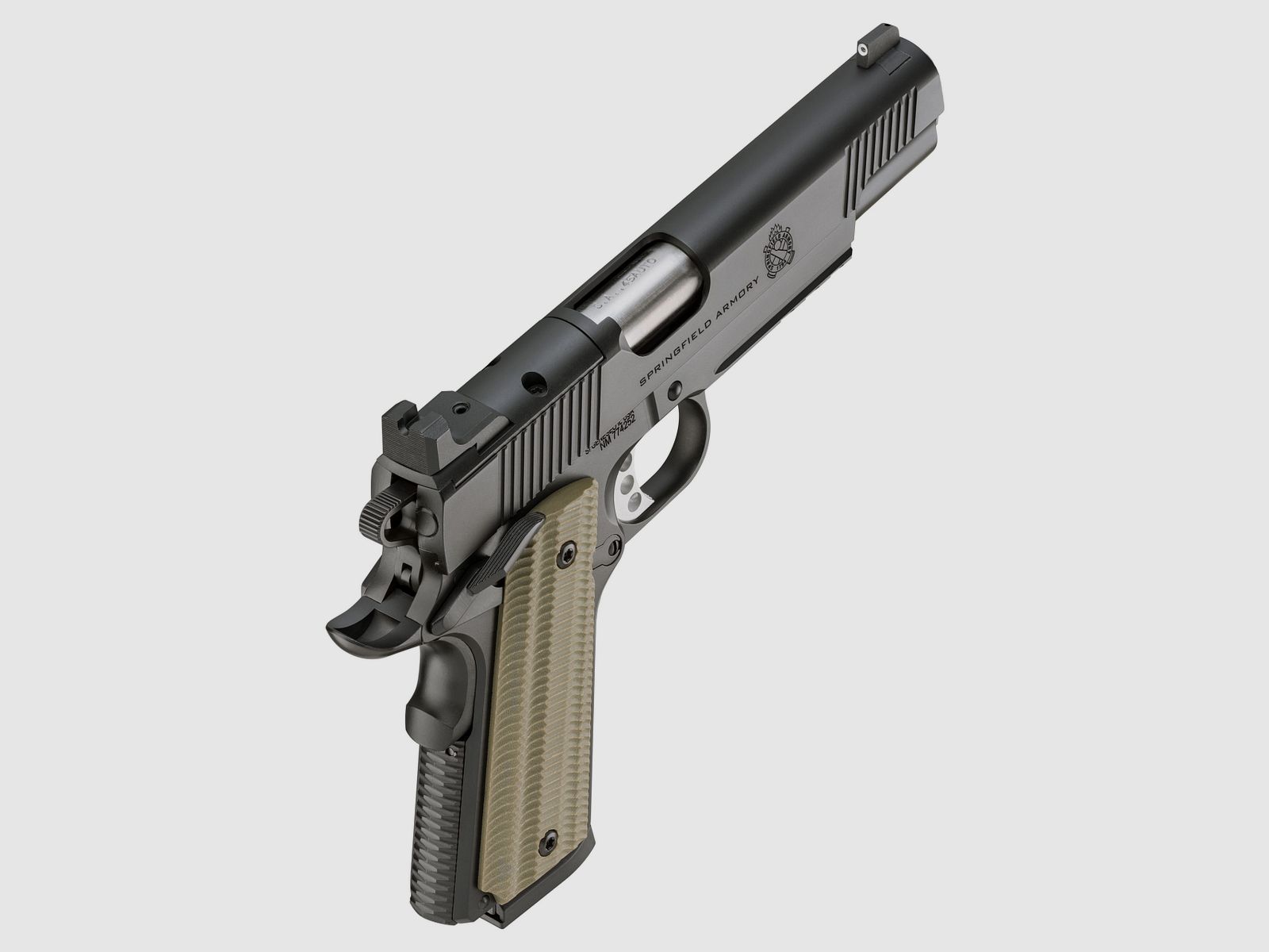Pistole SPRINGFIELD Armory 1911 OPERATOR AOS SCHWARZ CERAKOTE C/.45ACP LAUF 5 », Bild 4 von 13