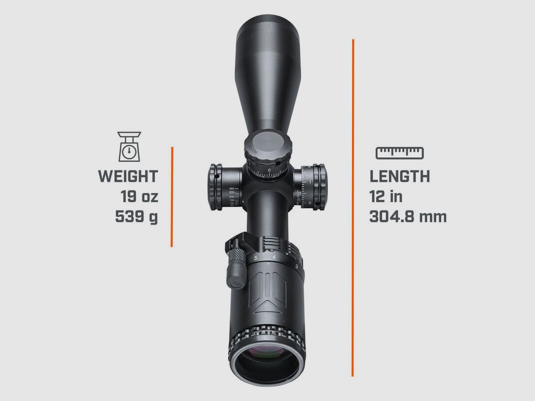 Bushnell Richtkijker AR 3-12x40 Dropzone 223 BDC SFP #AR731240