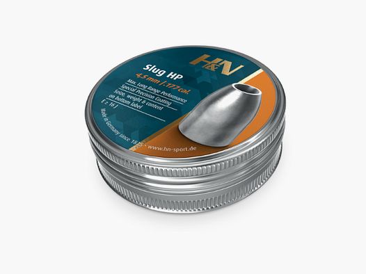 H&N – BALLES POUR AIR COMPRIMÉ SLUG HP 13 GR