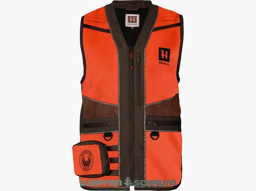 Härkila Signalweste Wildboar Pro  Orange blaze/Brown
