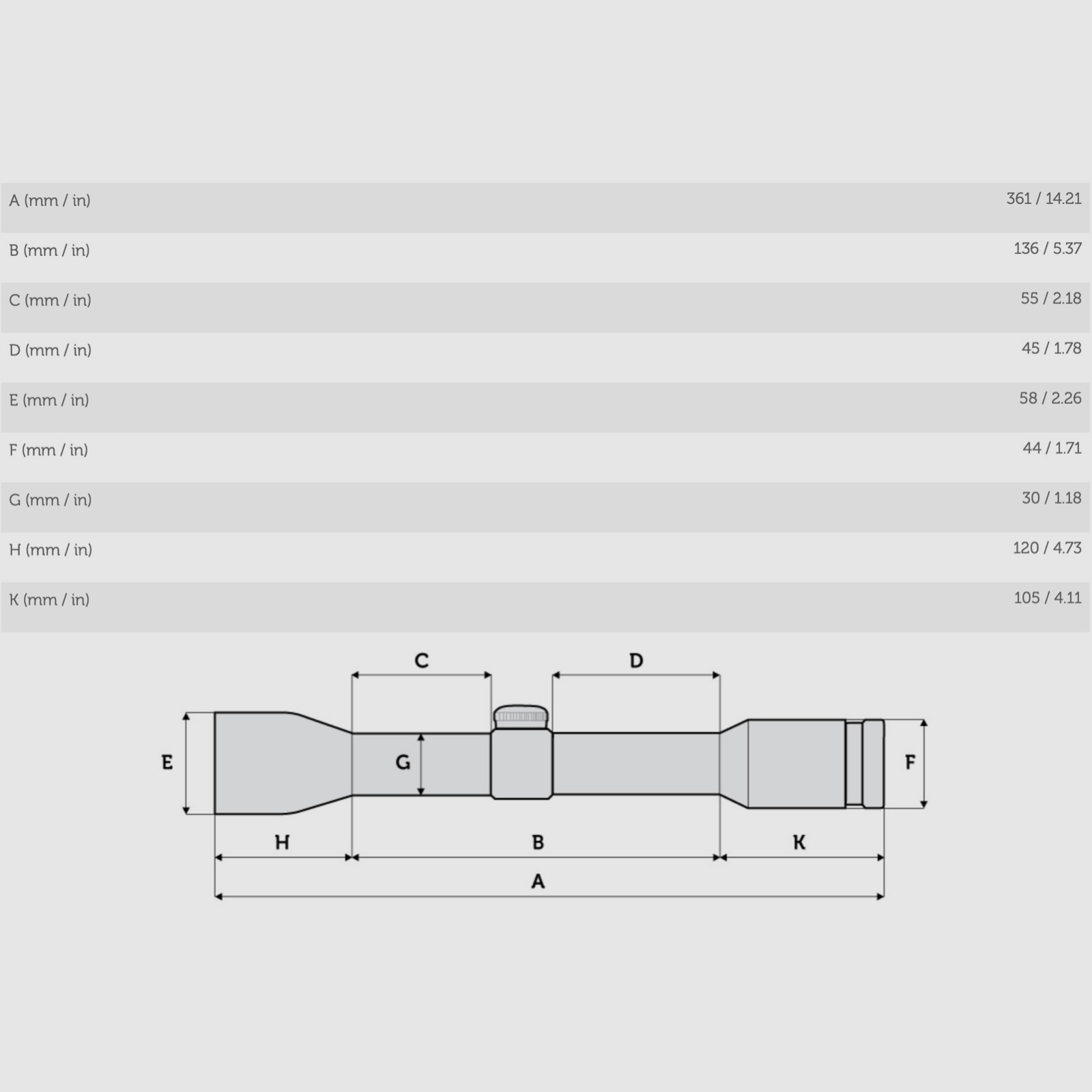 Meopta Zielfernrohr 2004768001 Optika6 4,5-27x50 SFP Absehen BDC3 RD Reticle