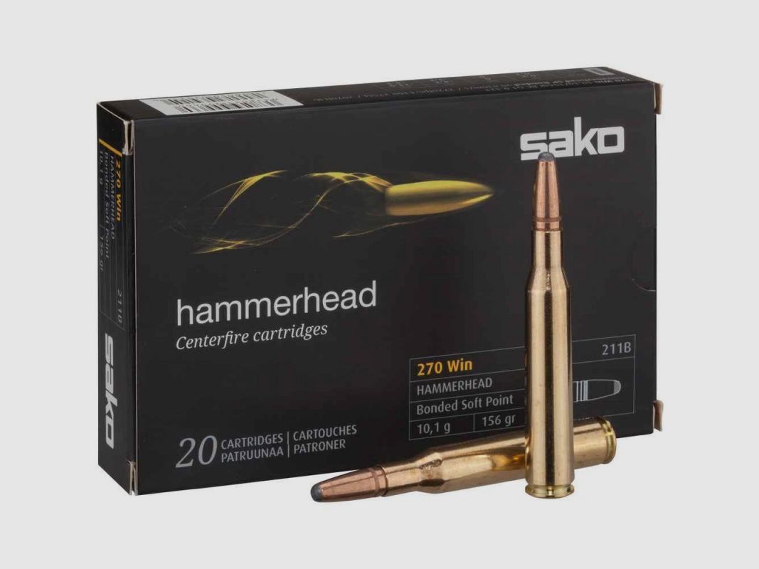 SAKO 270 WIN 156 GRS /10,1 G HAMMERHEAD 20 STK, Bild 1 von 2