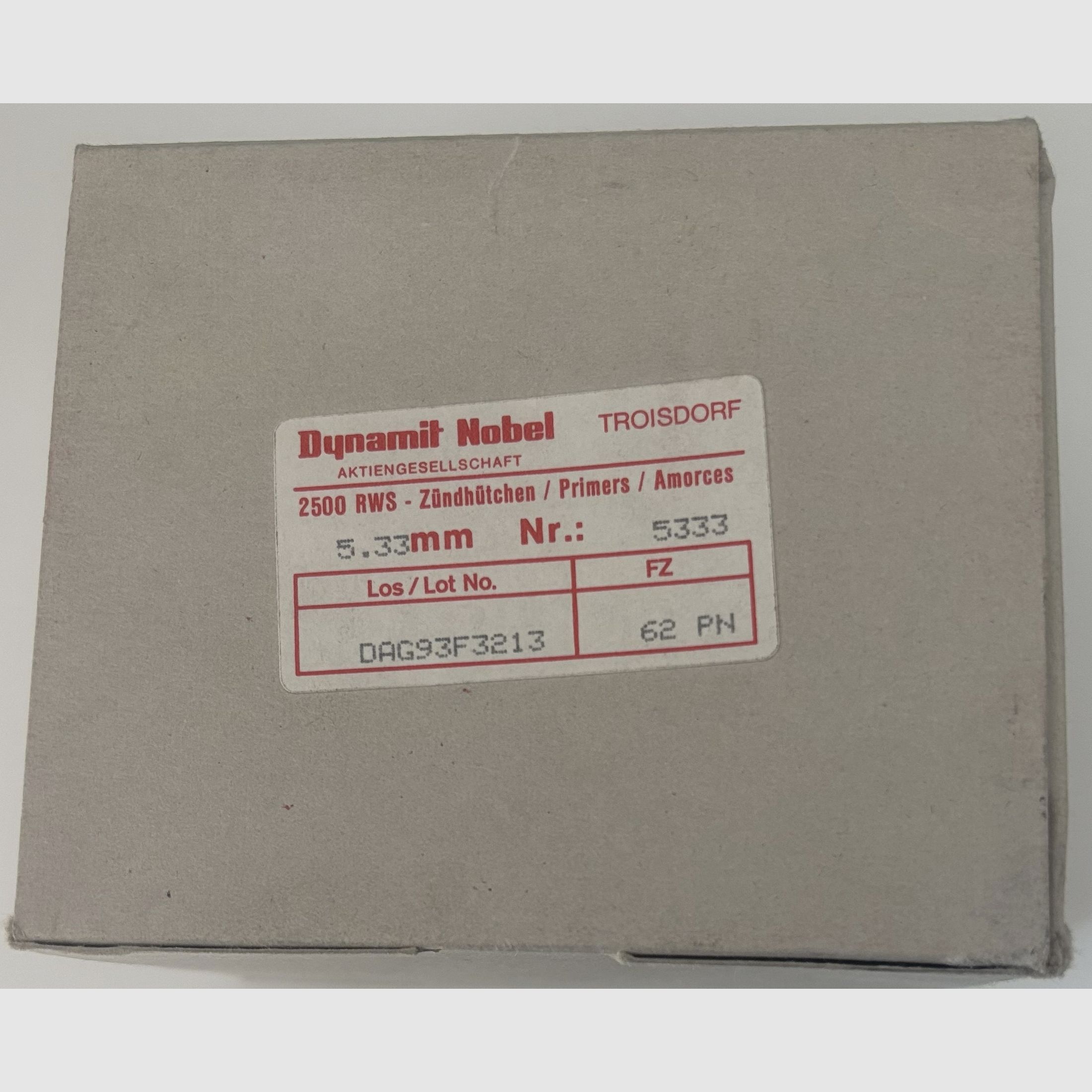 RWS Zündhütchen Large Rifle Magnum, 5333