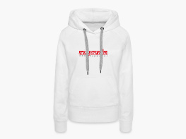 semparatus logo red/grey - Frauen Premium Hoodie Schwarz