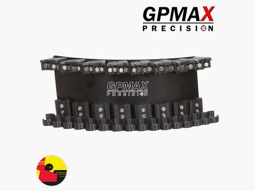 GP Max – BLOCCO 32 SHOOT BASE NERA – Cal 12 – Portacolpi