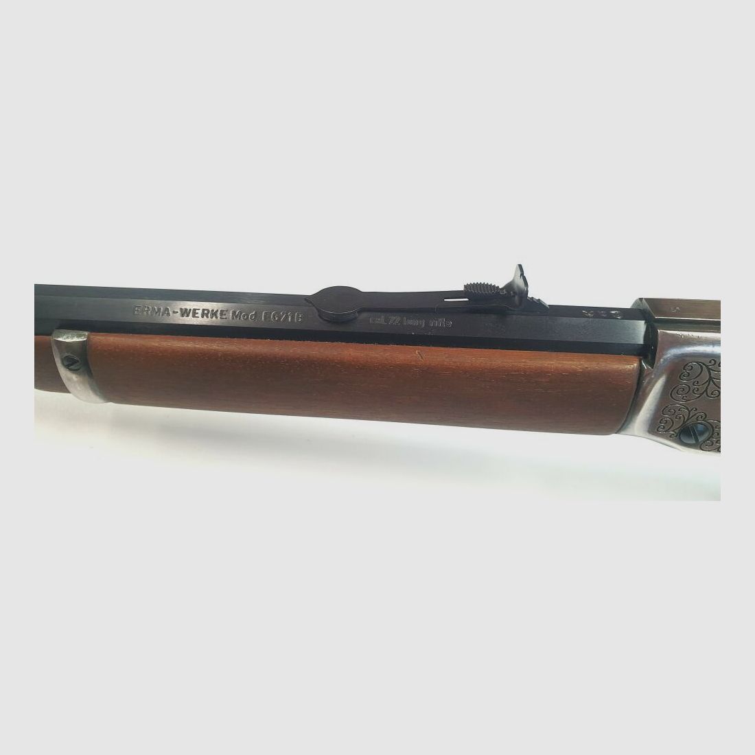 Erma !!Collector's item!! Lever-action repeater Erma Model EG71B "Buffalo" rifle in .22Lr