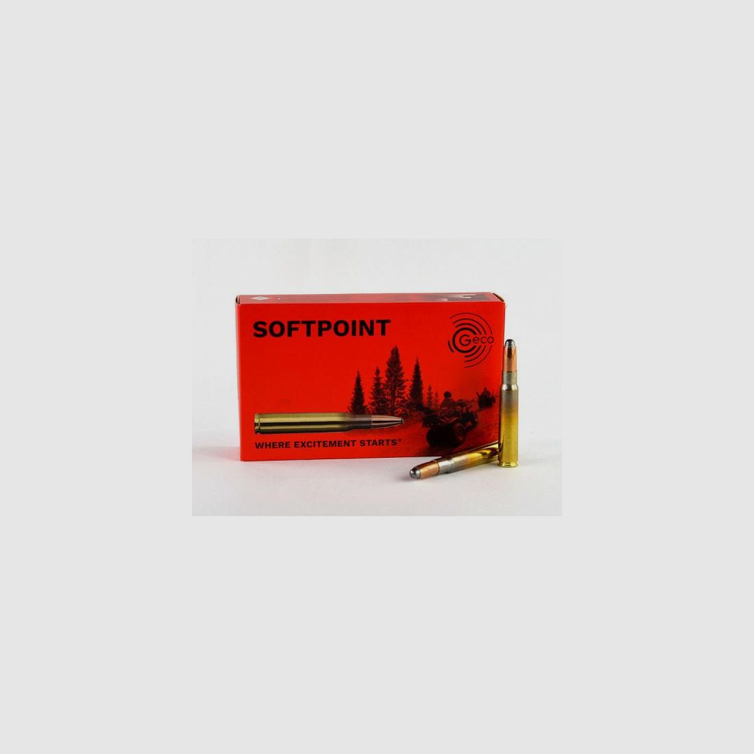 GECO 8 x 57 IS, Teilmantel 185 grs