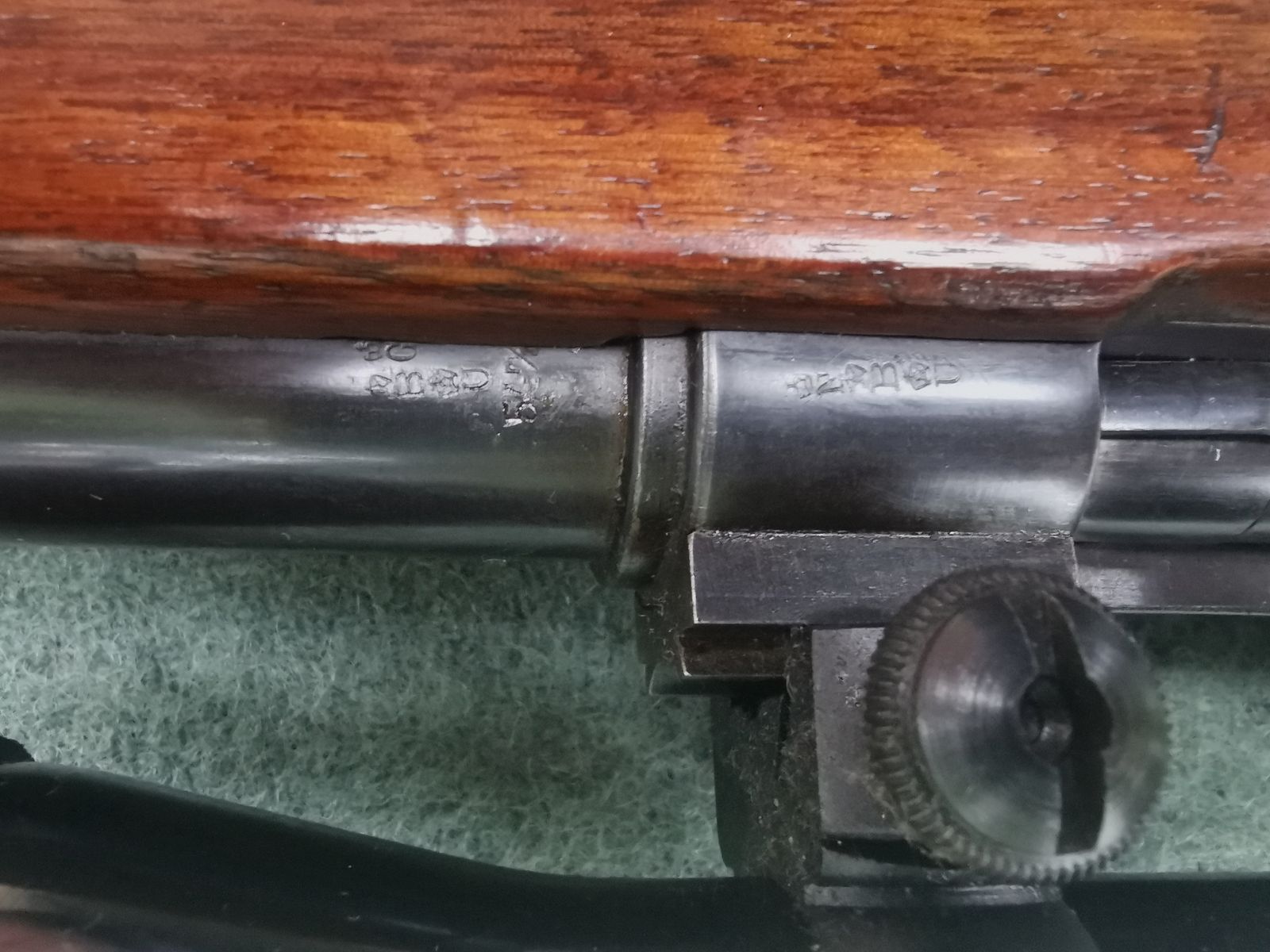 Einzellader Walther KK mit Hunter 4x33