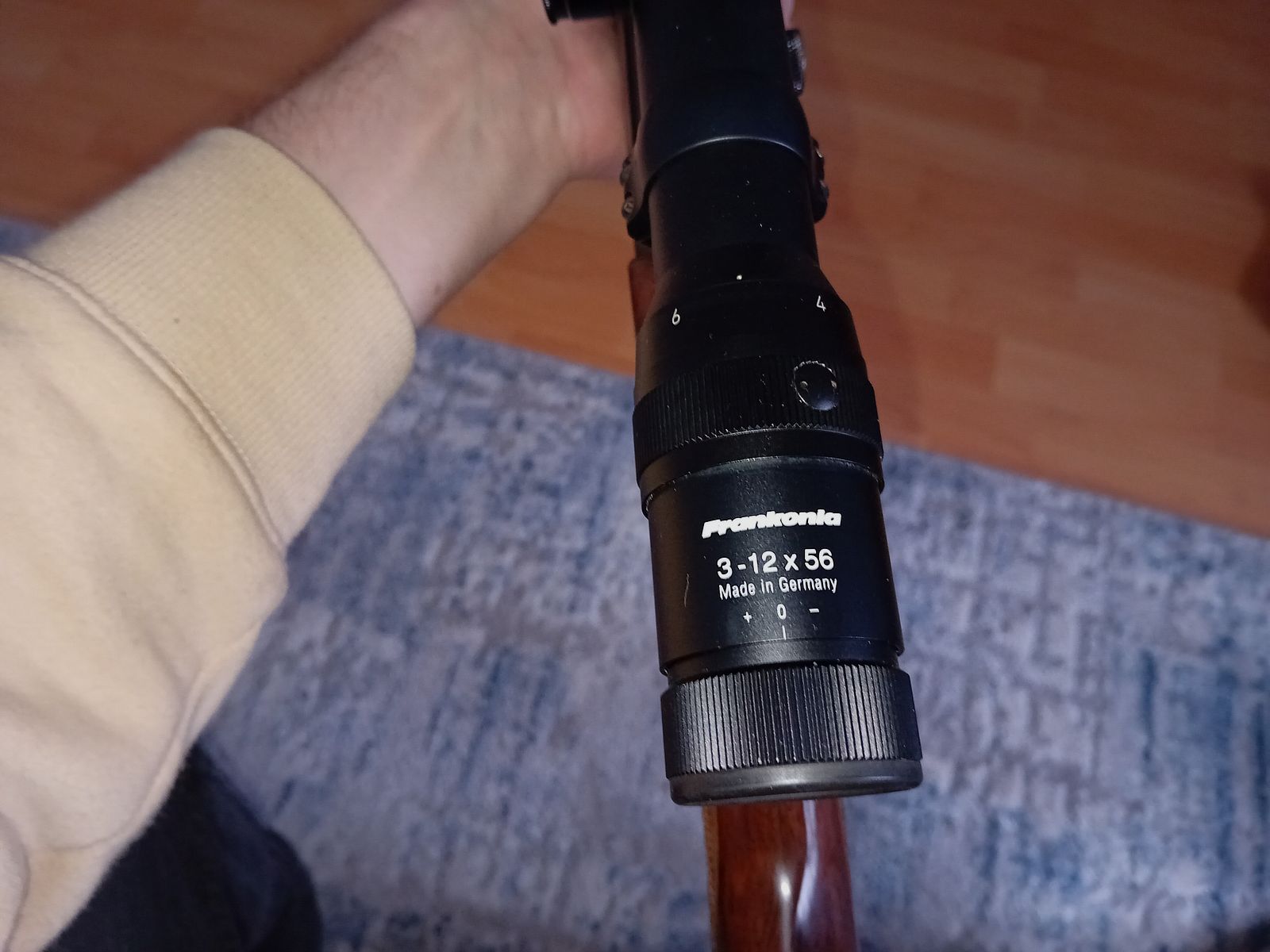 Fucile a canne sovrapposte Brno Z Mod. 5022 cal. 12/70, 7x57R, canna E Keppler cal. 5,6x52R + ZF Frankonia (Docter) 3-12×56 reticolo illuminato 4 con punto