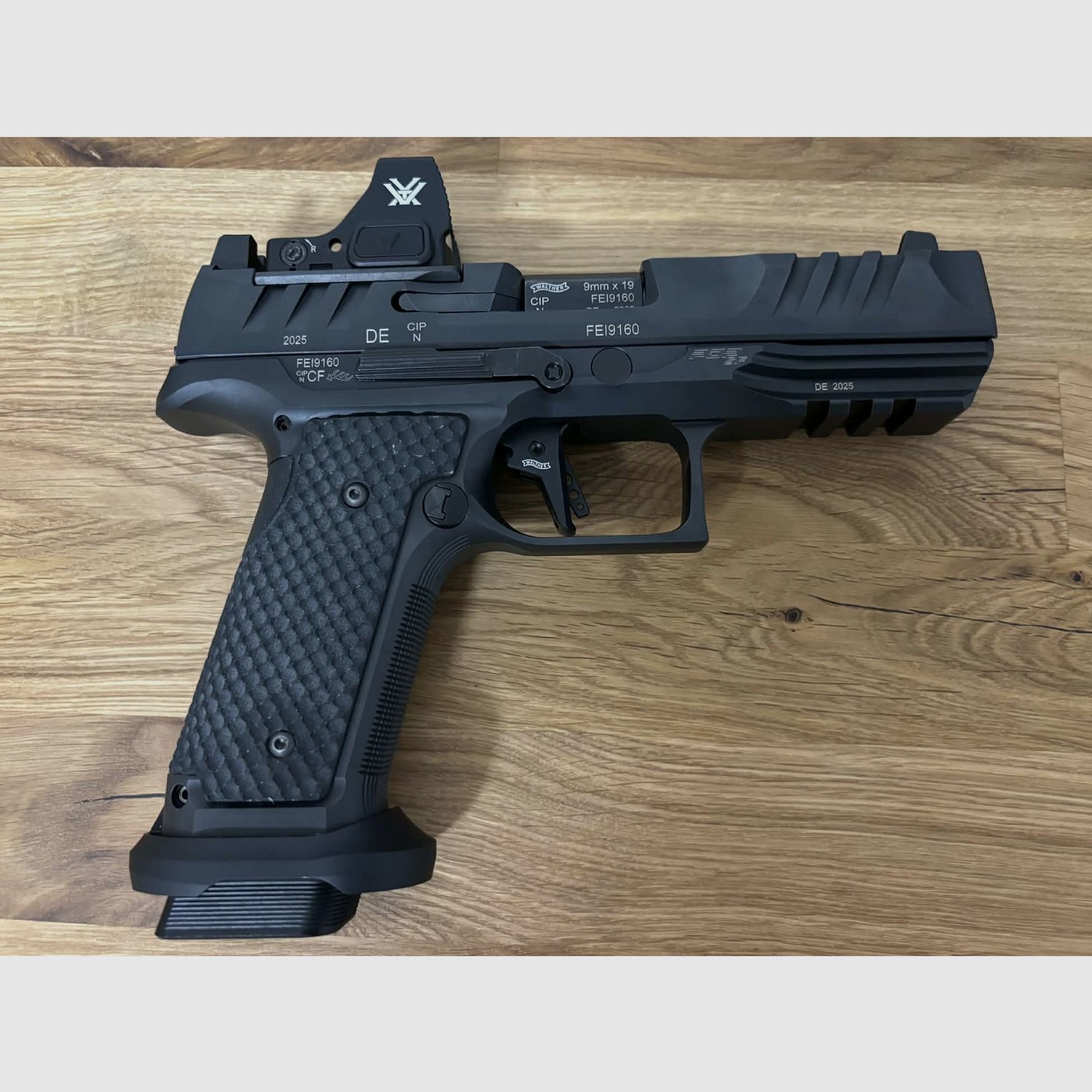 Walther PDP 4,5 SF Steel Frame Dynamic Trigger Paket