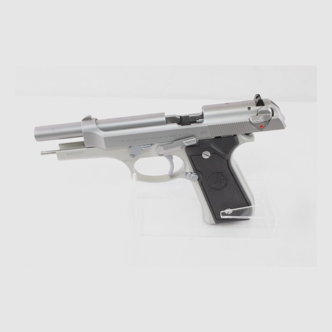 Beretta 92FS Inox - 9mm Luger - viel Zubehör