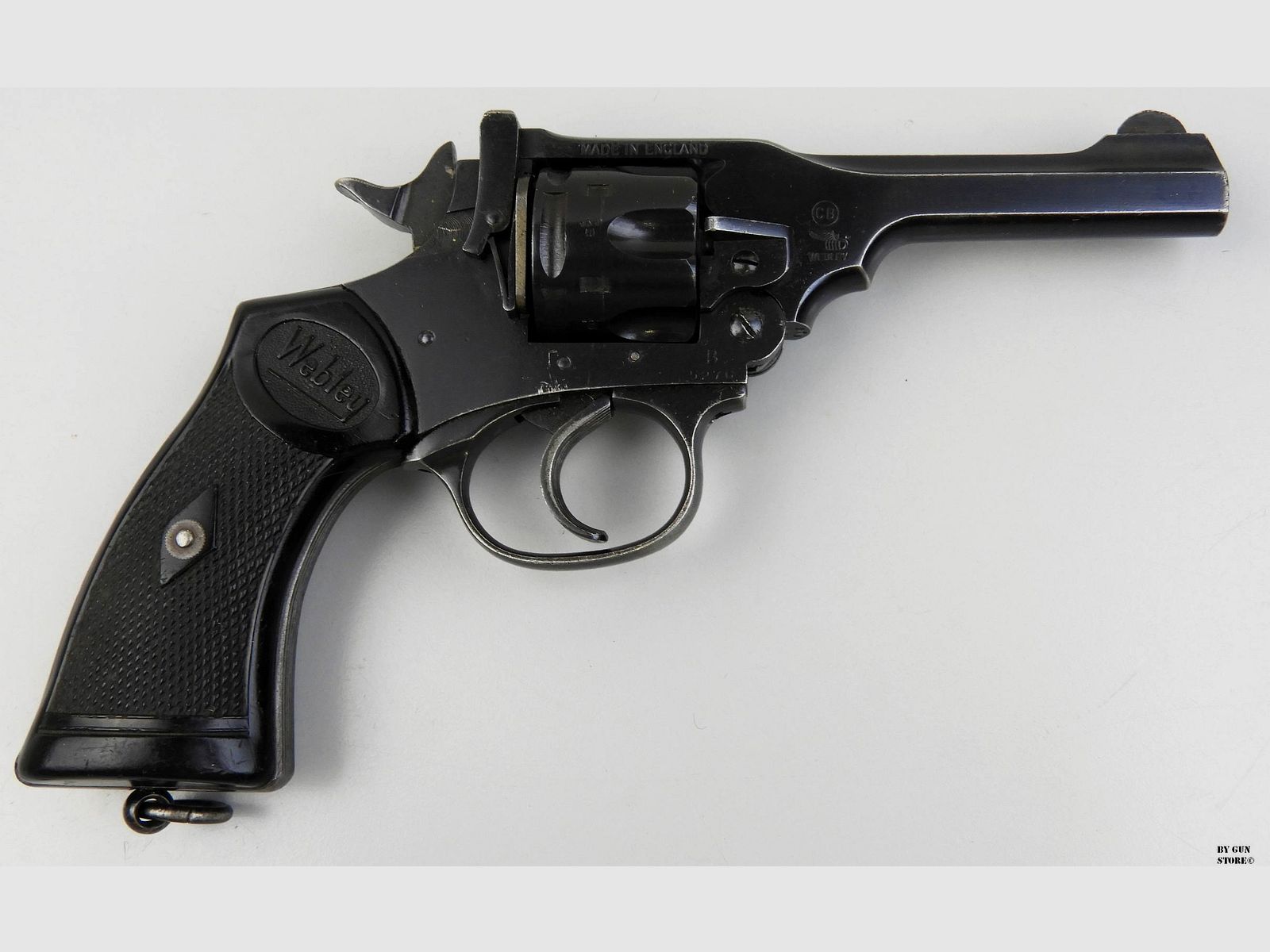 Revolver Webley & Scott mod. Mark IV kal. 38 Rodhesian Police, afbeelding 3 van 9