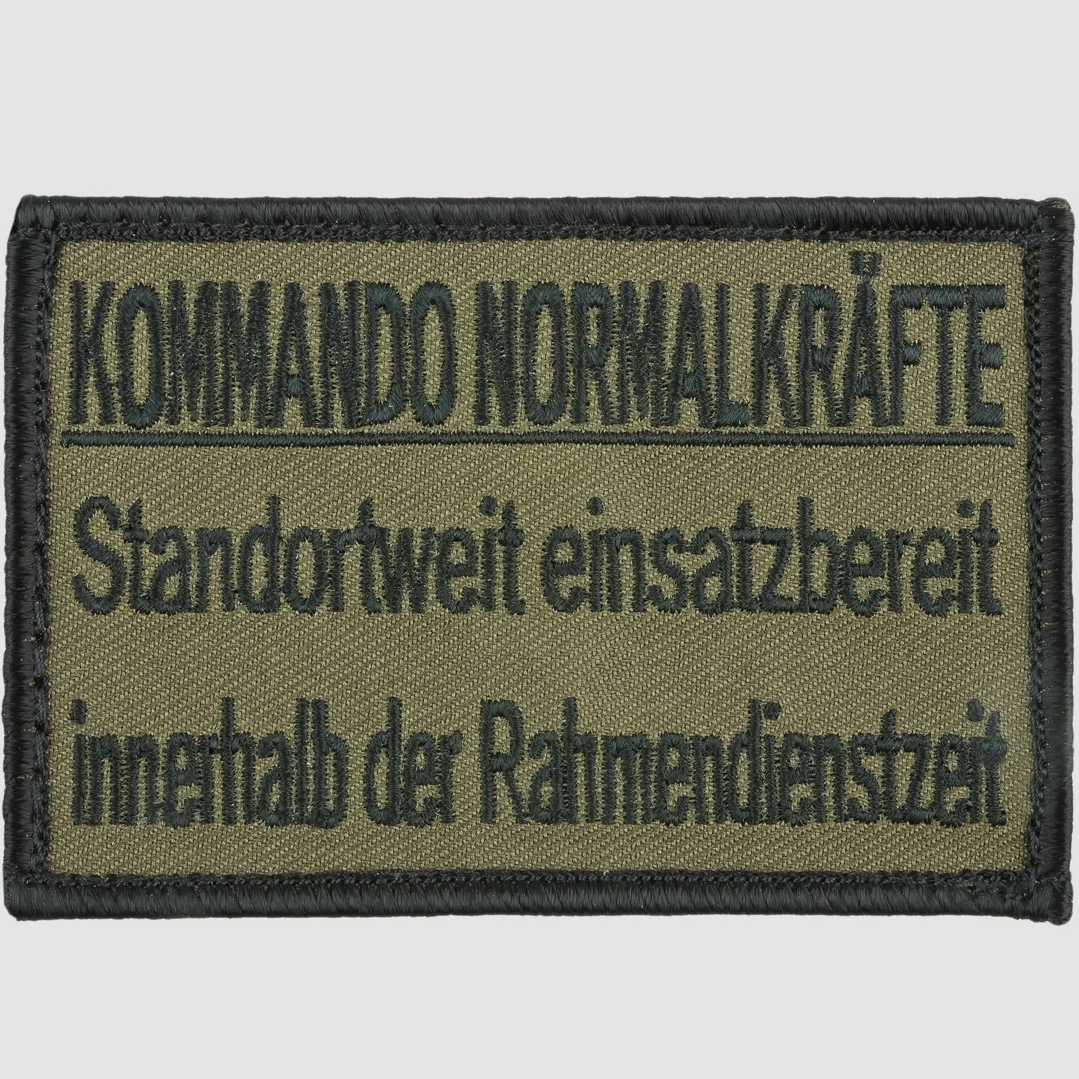 Café Viereck Café Viereck Patch Kommando Normalkräfte