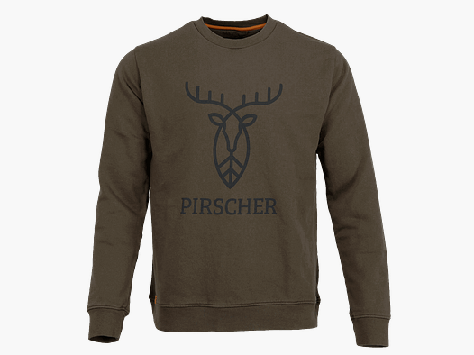 Pirscher Gear Sweatshirt Logo (Braun)