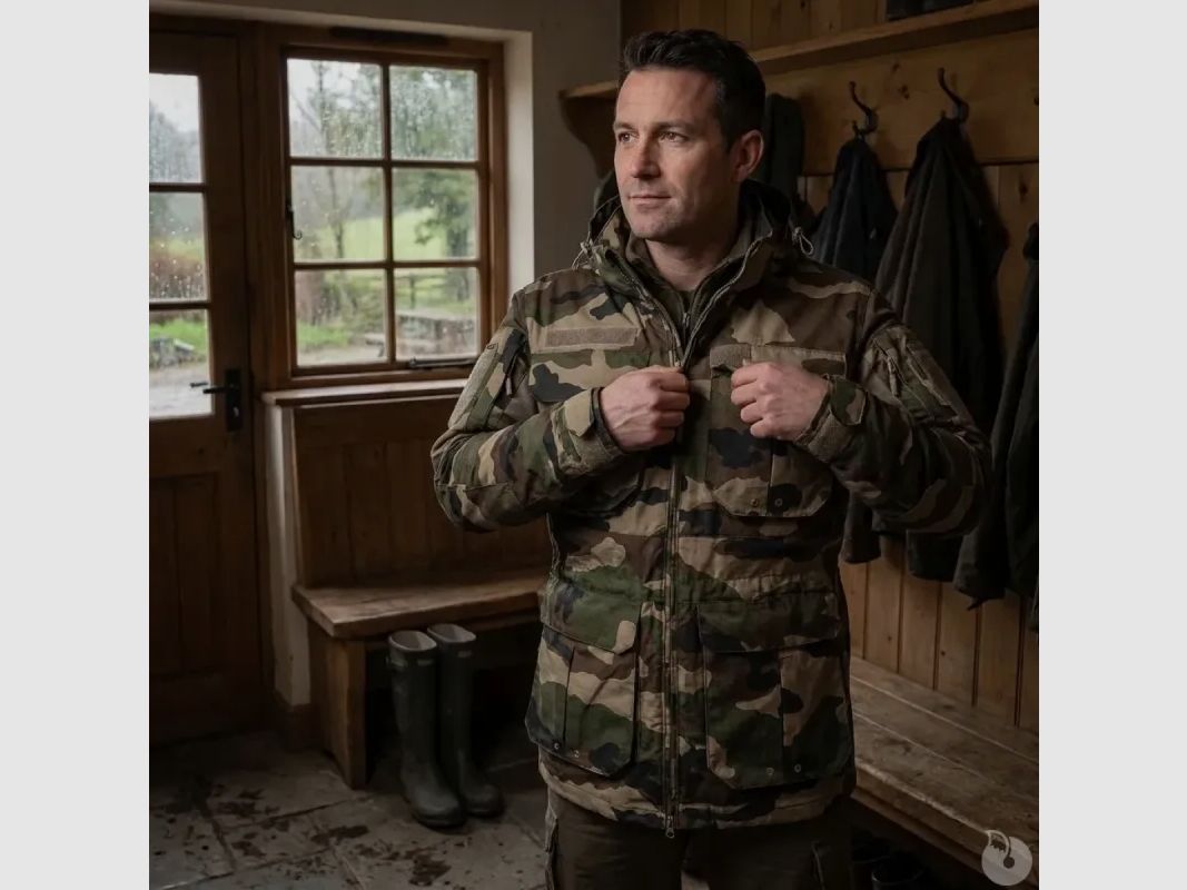 Lange Fighter Camo Jacke von M bis 3XL, Bild 1 von 19