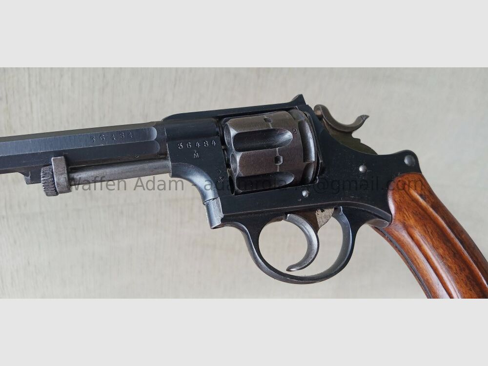 W+F, Eidgenössische Waffenfabrik Bern Revolver 1882 Schweizer Armee