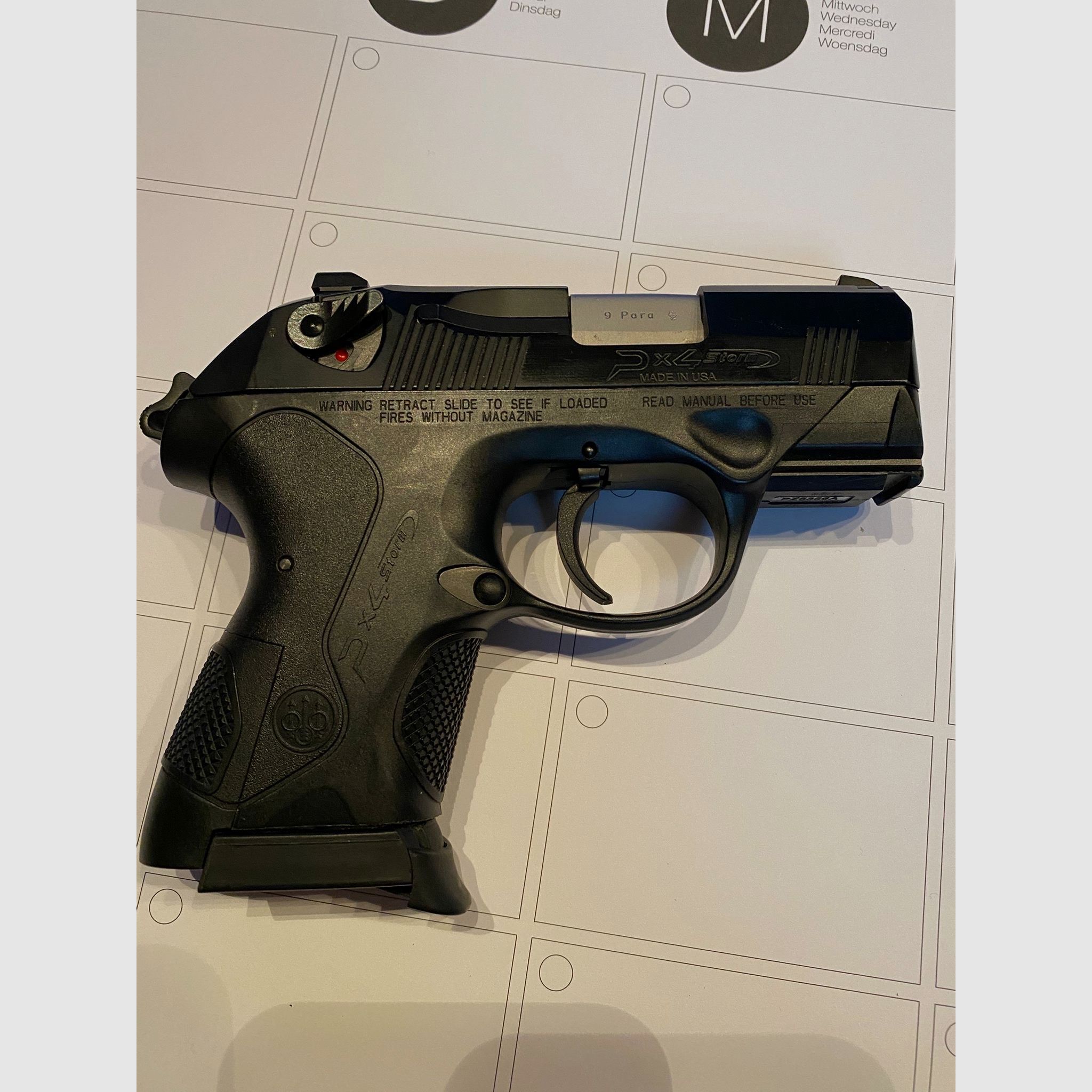 Beretta PX 4 Storm Subcompatto 9 mm Para