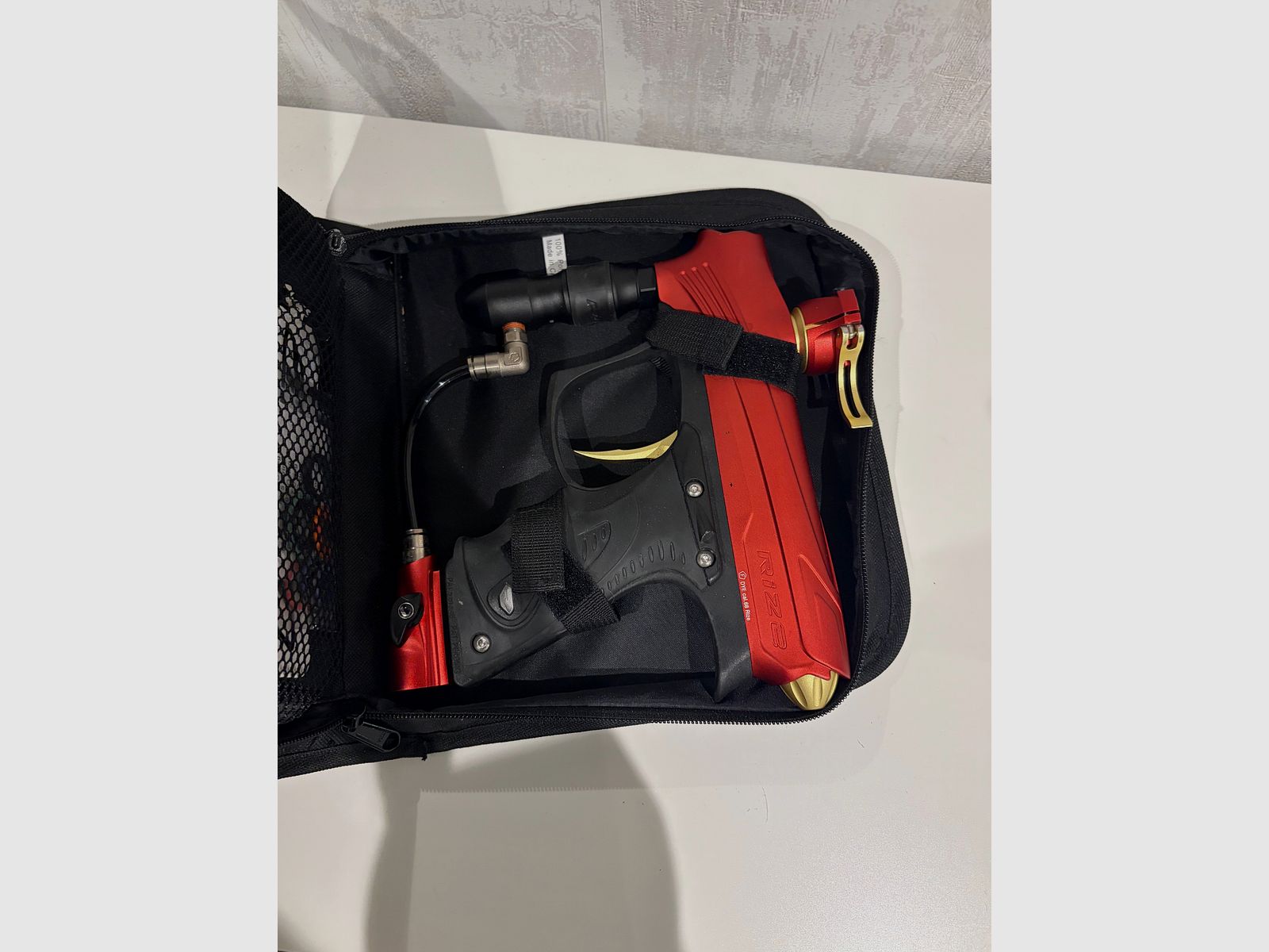 Dye Rize CZR E-Pneumat set completo incl. E-Hopper, Speedfeed, botella HP grande y Battlepack