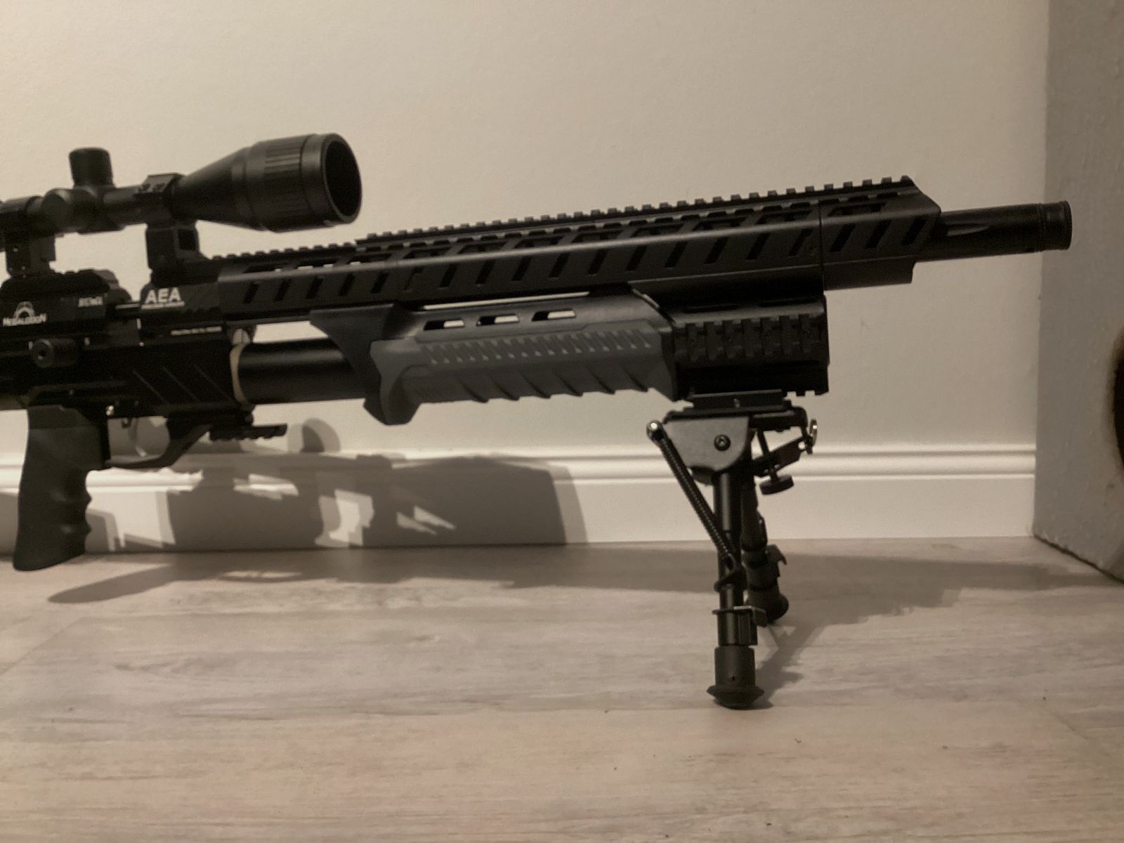 AEA Megalodon new and unused. Handguard possibly as a self-assembly kit. (40 Euro)