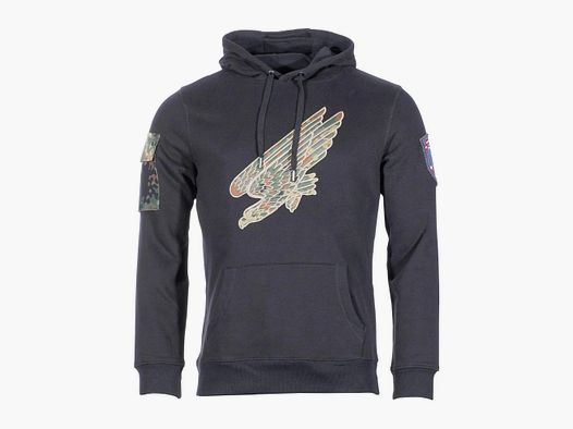 Unbekannt Hoodie Bundeswehr Adler schwarz