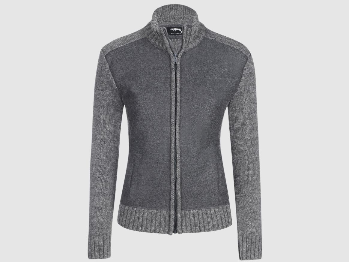 Jagdhund Lodenstepp-Strickjacke Klachau