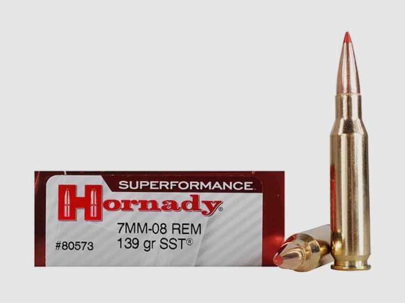 Hornady Superformance 7mm-08 Rem. 139GR SST 20 Patronen