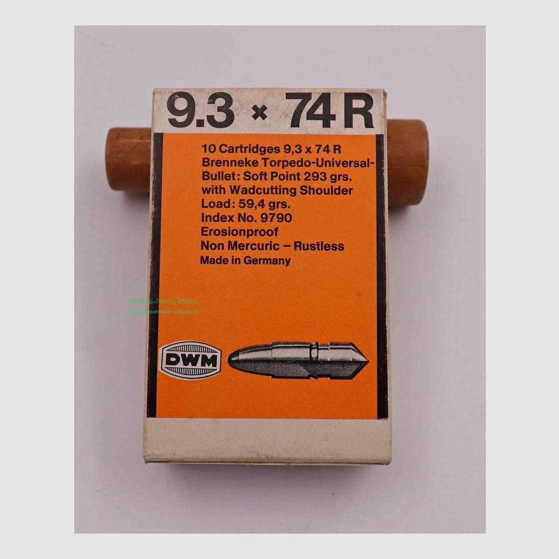 DWM, Berlin Büchsenpatronen 9,3x74R