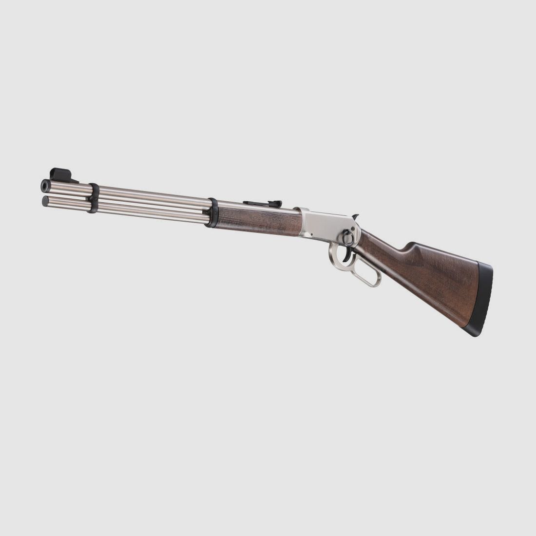 Umarex	 Walther Lever Action, 4,5mm Diabolos, CO2, <7,5 J, Steel-Finish
