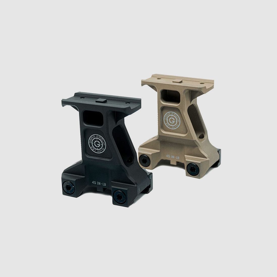 GBRS Riser-Mount LERNA Schwarz, für Aimpoint Micro Footprint