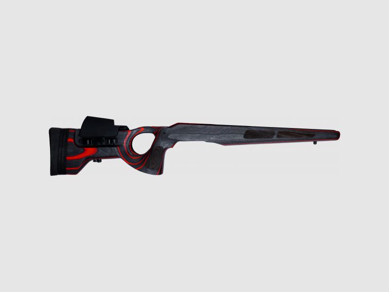 KKC DuoGrip - Hunting sports stock - Color: black/red, image 1 of 2