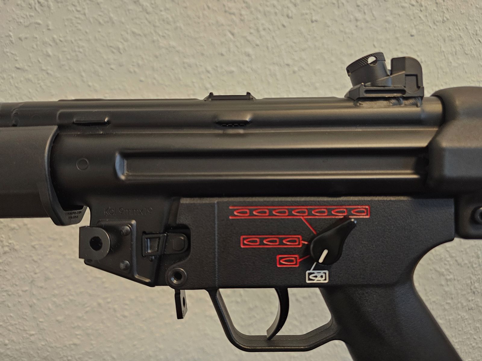 MP5 S-AEG 1,5 Joule Begadi CORE EFCS / Mosfet, PRO HopUp & 30K Mamba Motor