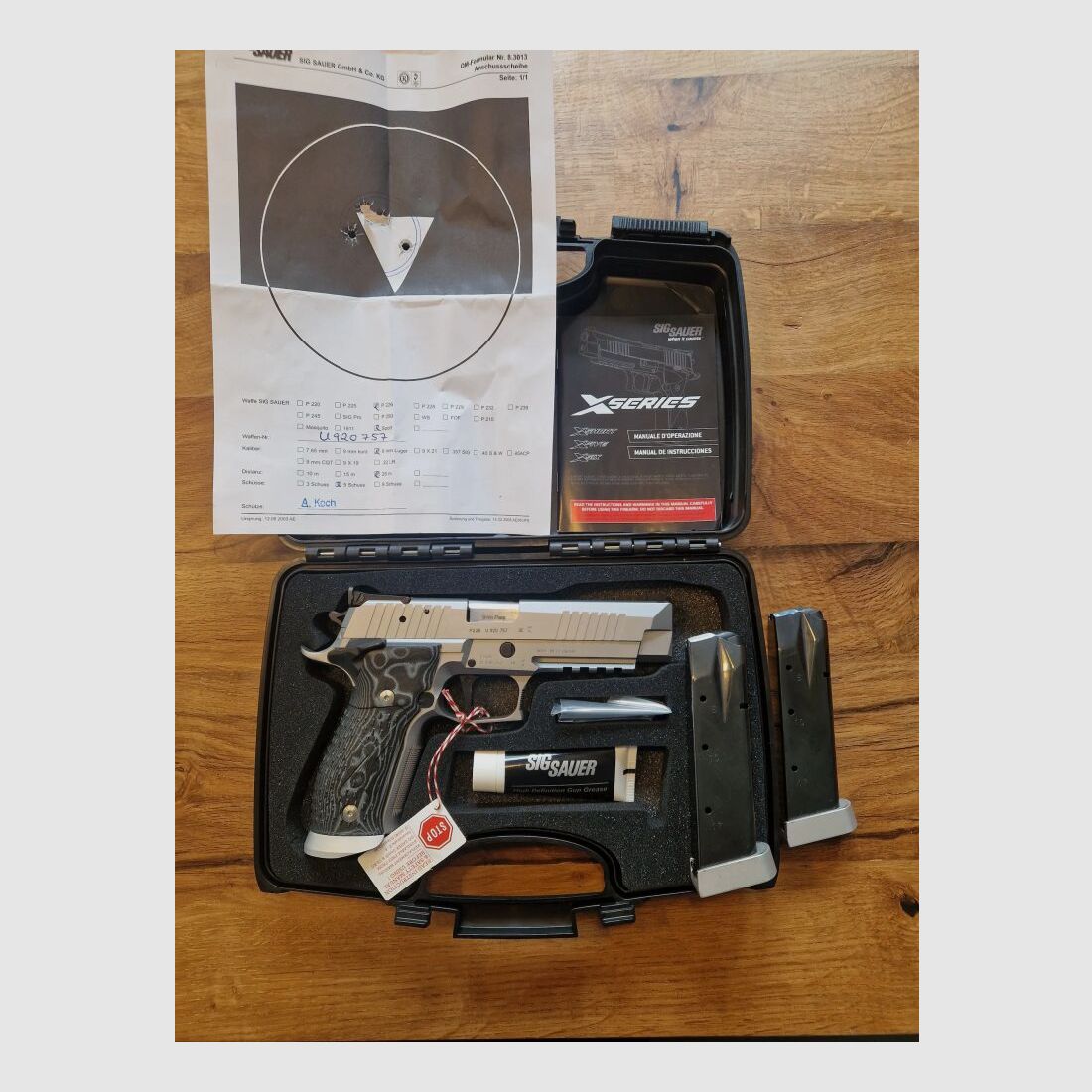 Sig Sauer P226 X-Five Supermatch