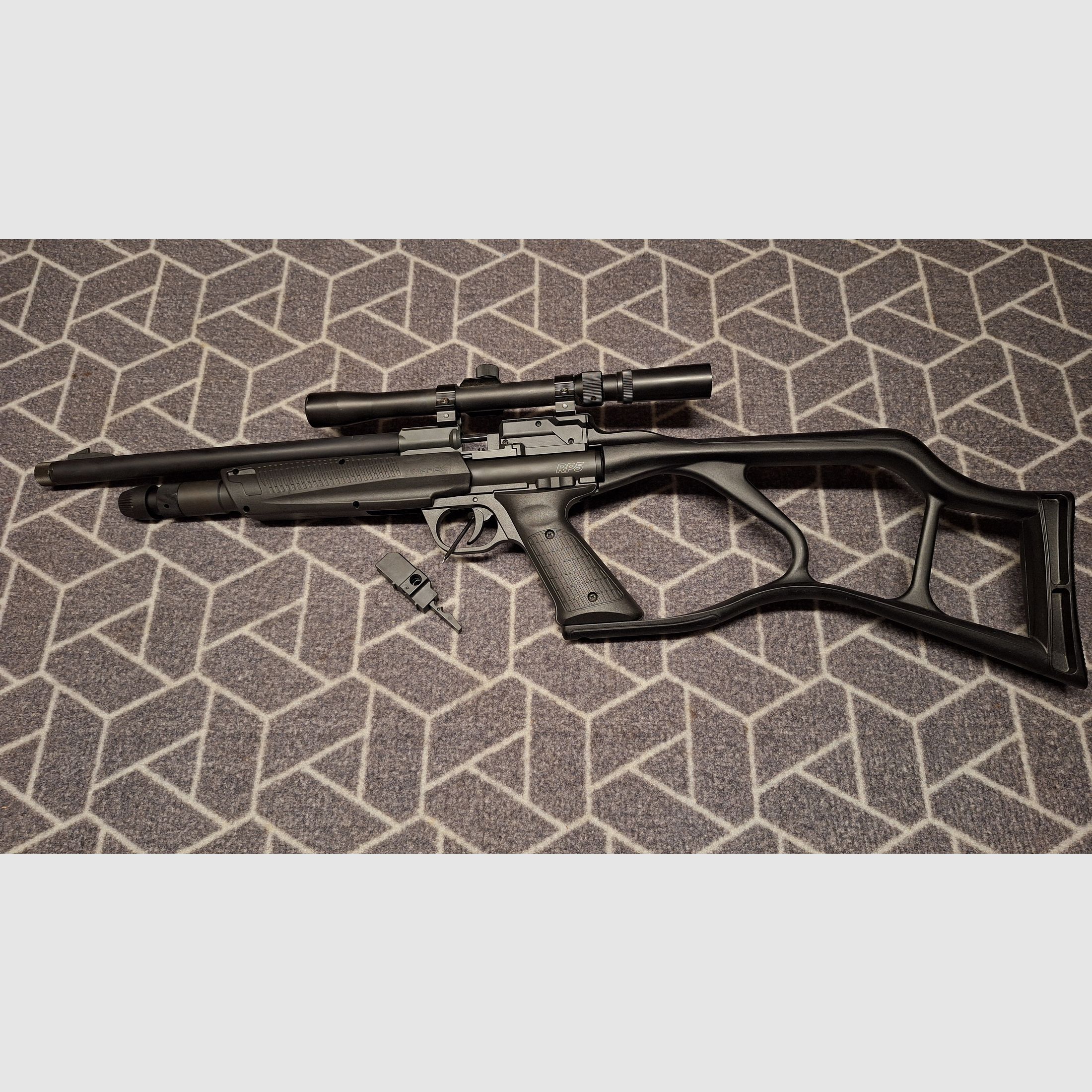 Umarex RP5 5,5 mm CO2 Pump Action Carbine Kit - zeldzaamheid!