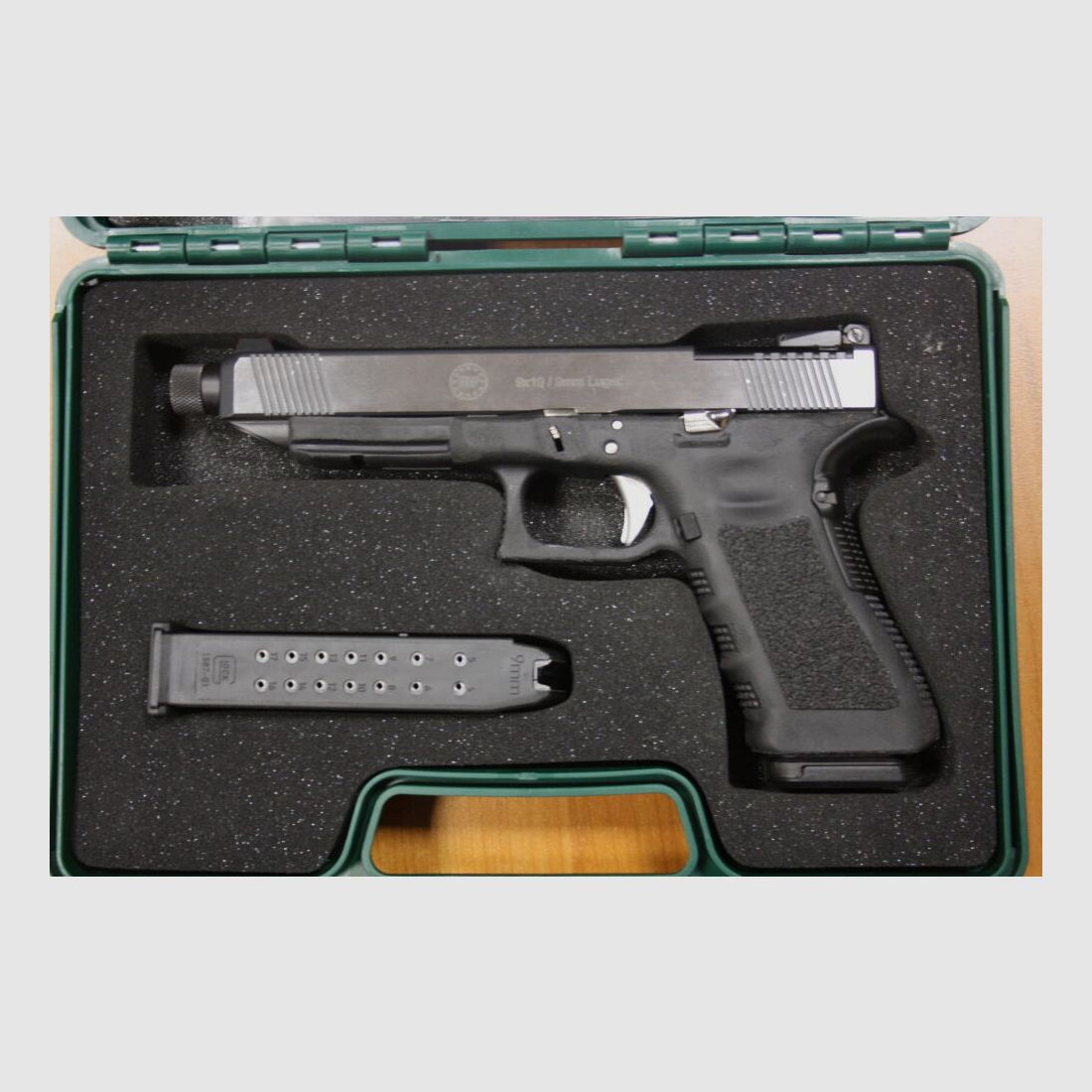 Glock RBF 6634 MOS Gewinde Kaliber 9mm Luger LP 1590 Euro 6634