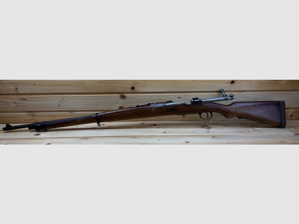 Fusil à un coup DWM Mod. 1908 "Brésil - Mauser 7x57 avec bases de montage pivotantes 7x57