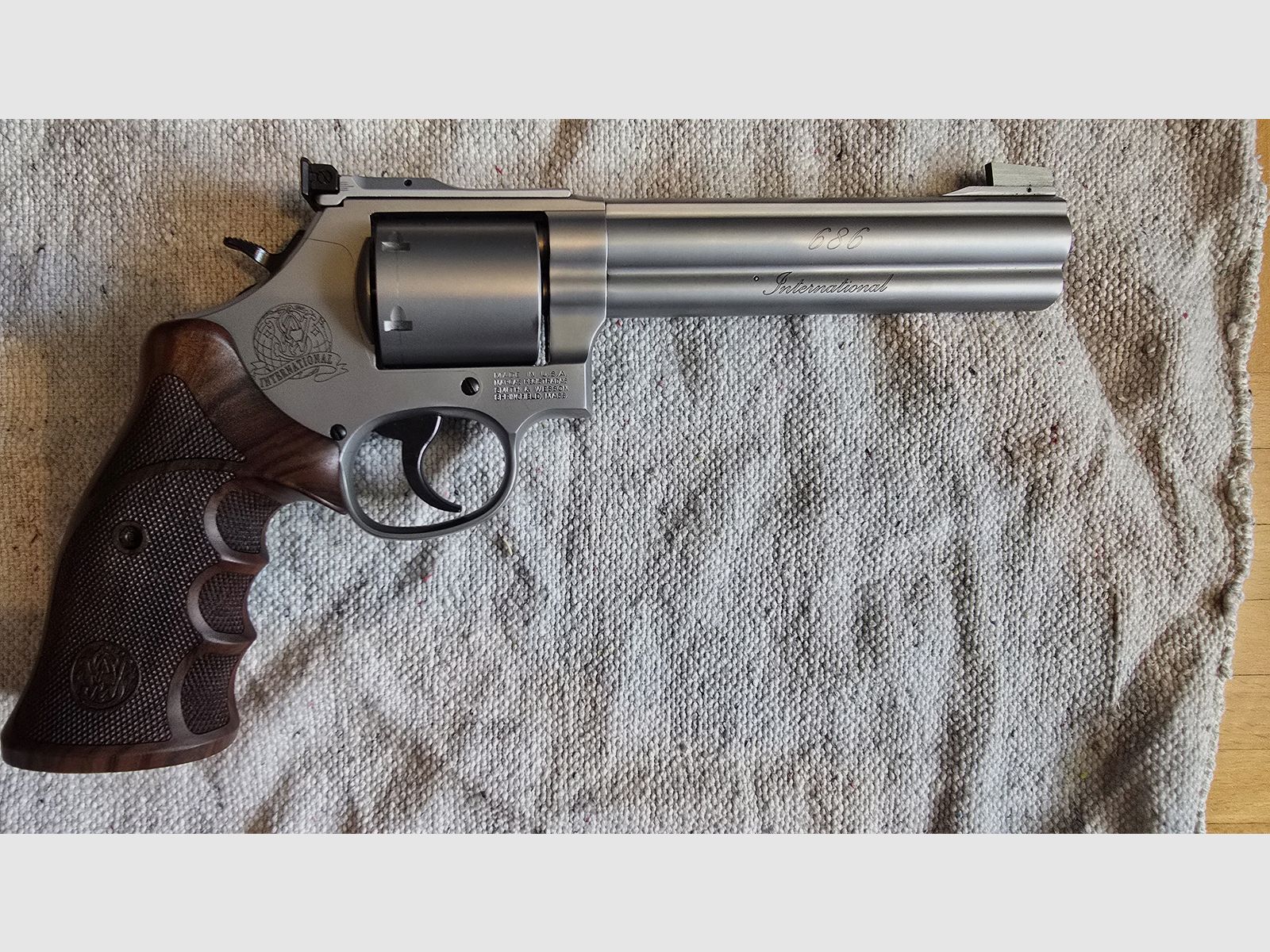 Smith&Wesson Mod 686 International Revolver 38 Special/.357 Magnum