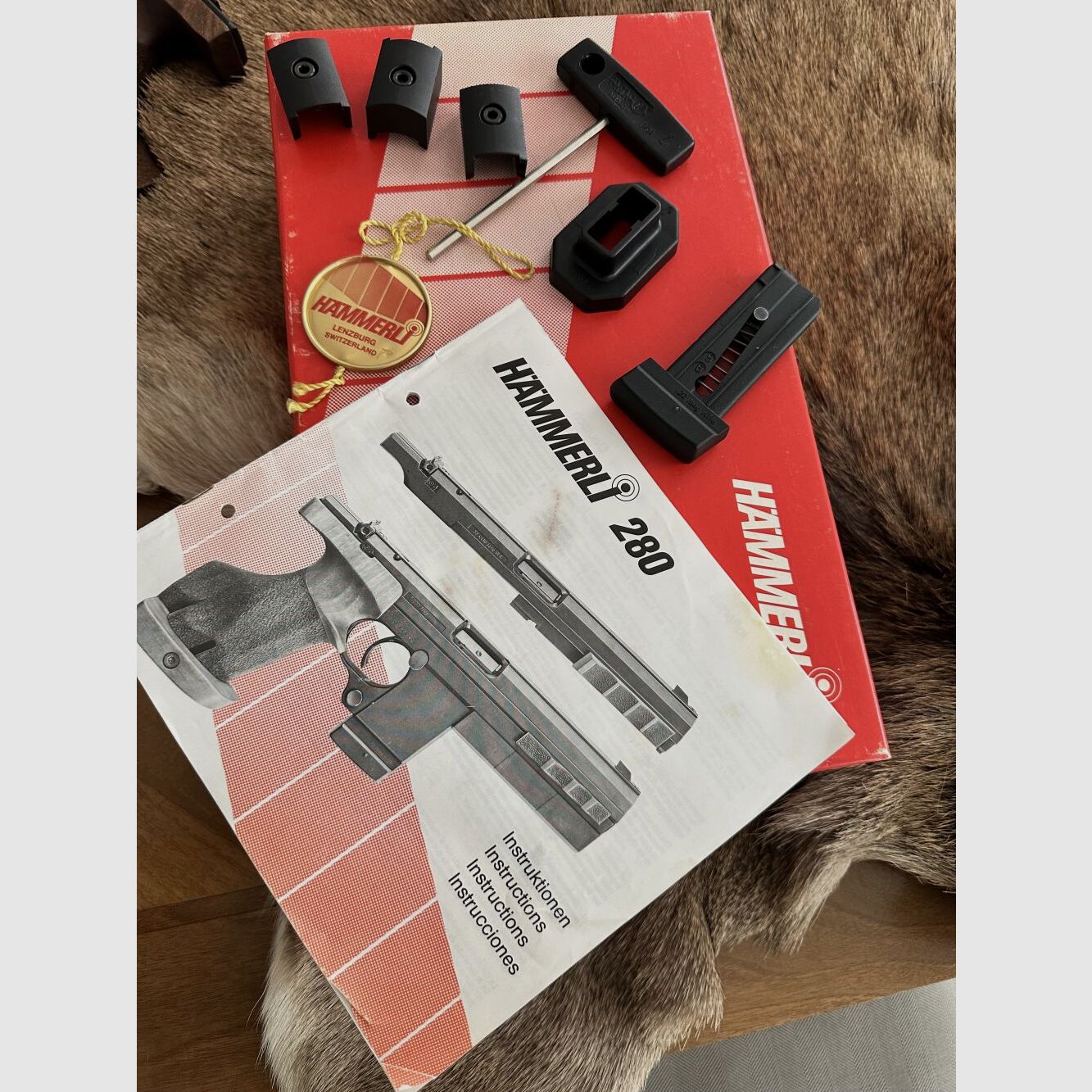 Hämmerli 280, ajustable a la IZQUIERDA