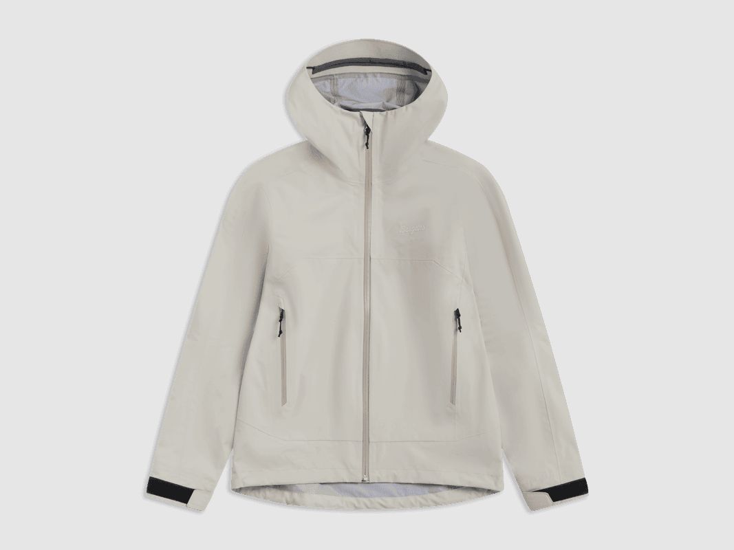 Bergans Vaagaa 3L Shell Jacket Kobiety Bone White XL