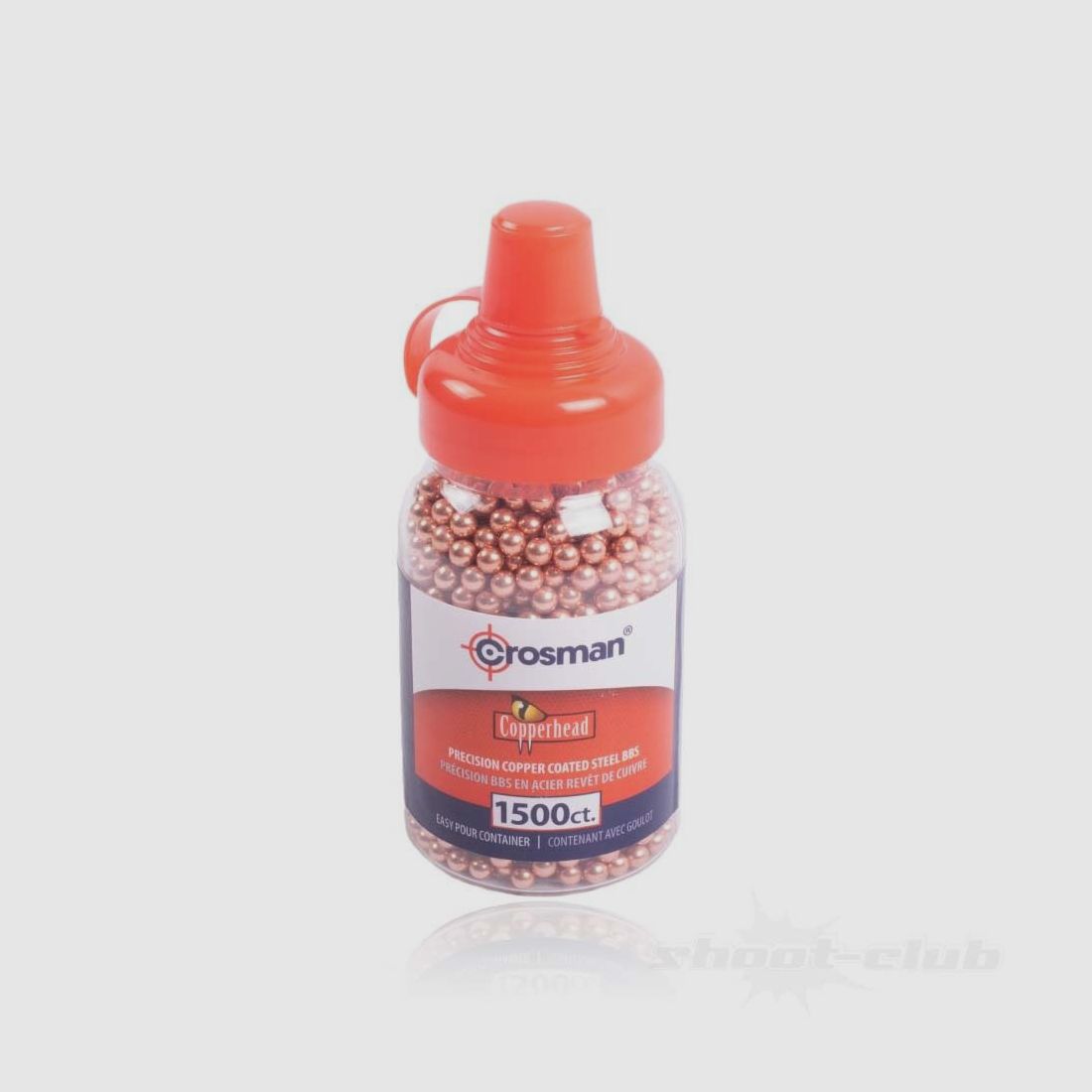 Crosman 1500 Crosman Copperhead Pallini in acciaio 4,5 mm per armi CO2