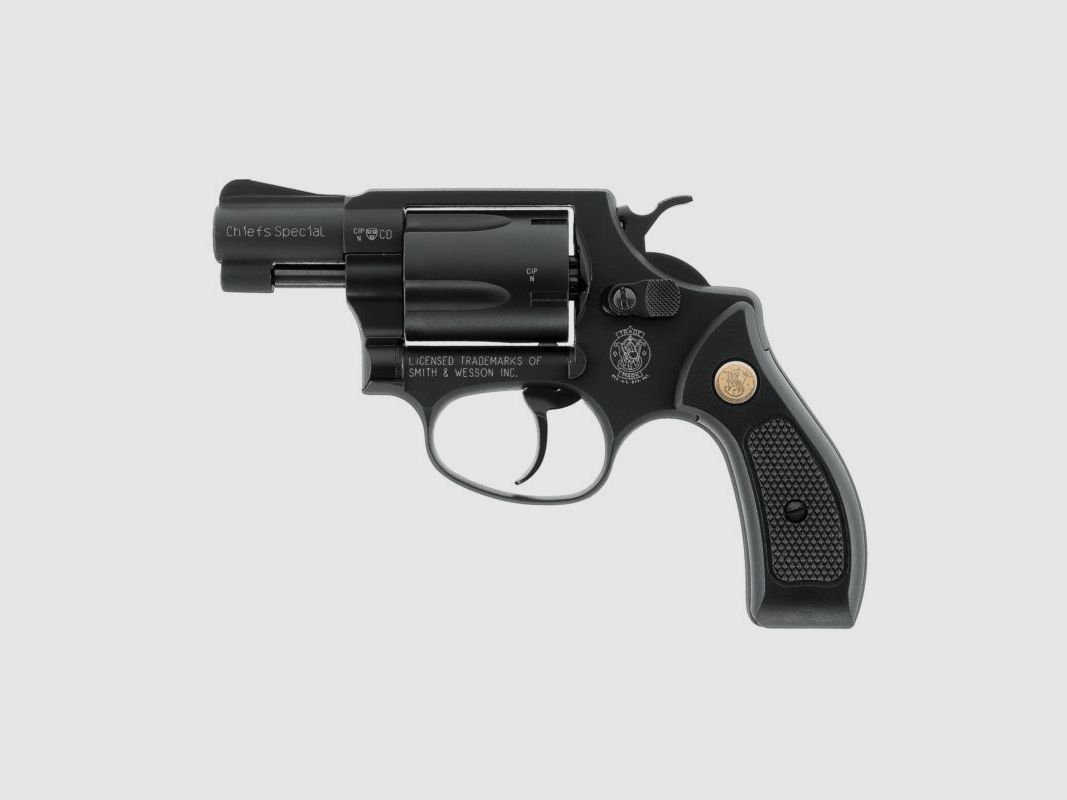 Smith & Wesson Gas Revolver Chiefs Special Blued 9mm RK 5 Shots, image 2 of 12