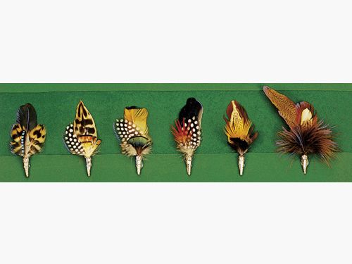 Fritzmann hat feathers sorted