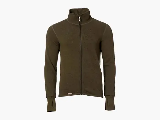 Woolpower Woolpower Veste Full Zip 400 - Noir / S Hommes