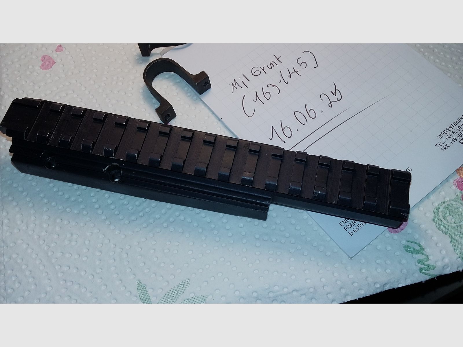 E&L UltiMAK style AK Gasrohr Picatinny aus CNC ALU
